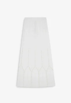 Scalpers Skirts<Midi Knitted Skirt With Studs