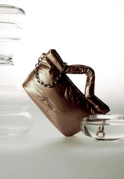 Scalpers Nylon Bags<Mini Metallic Chain Bag