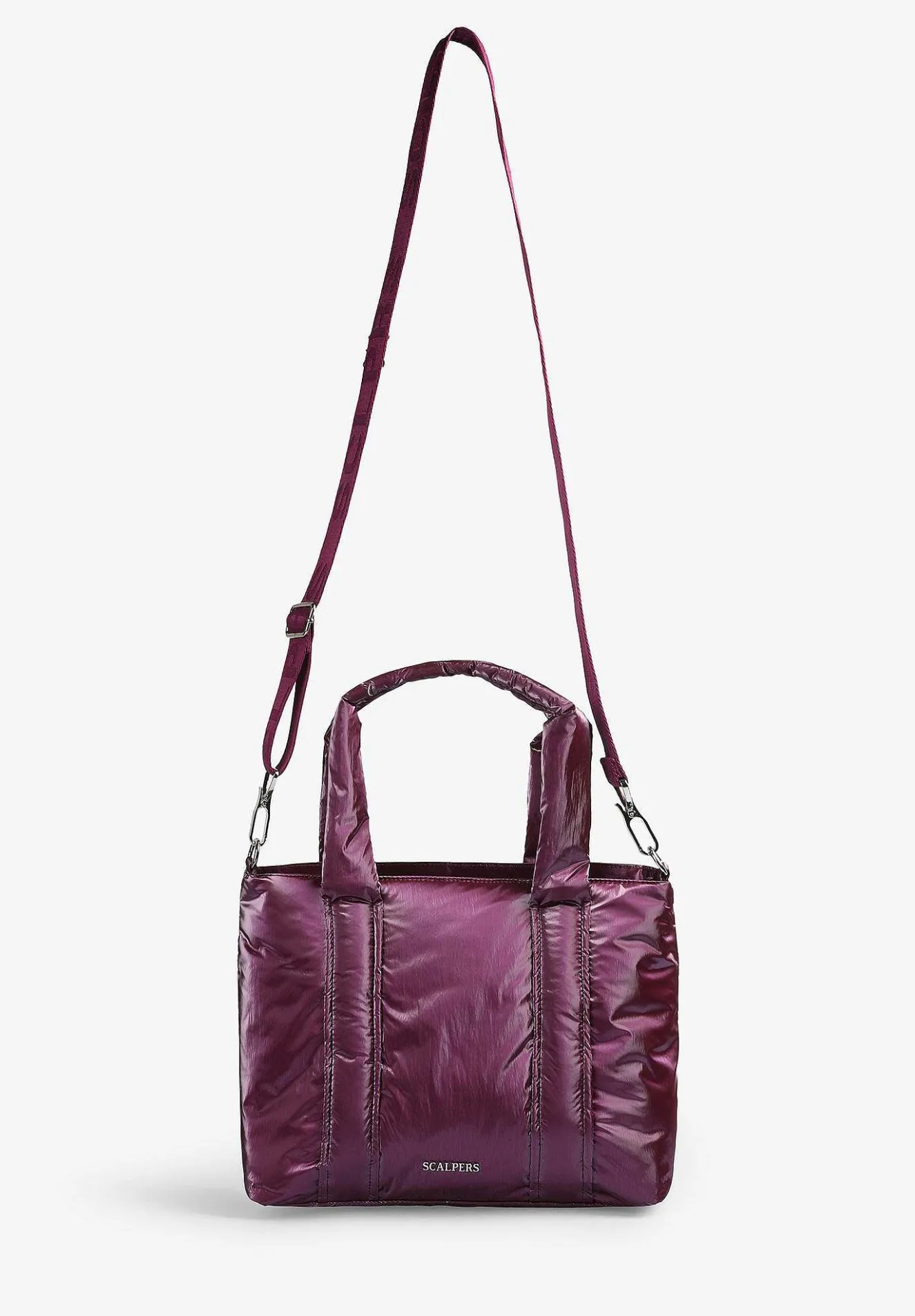 Scalpers Shoulder Bags<Mini Metallic Quilted Bag
