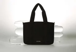 Scalpers Nylon Bags<Mini Metallic Quilted Bag