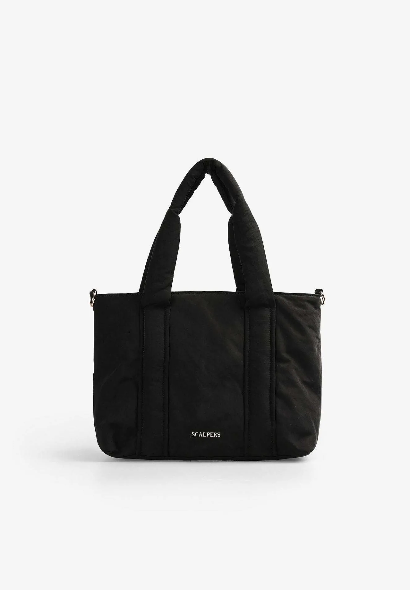 Scalpers Nylon Bags<Mini Metallic Quilted Bag