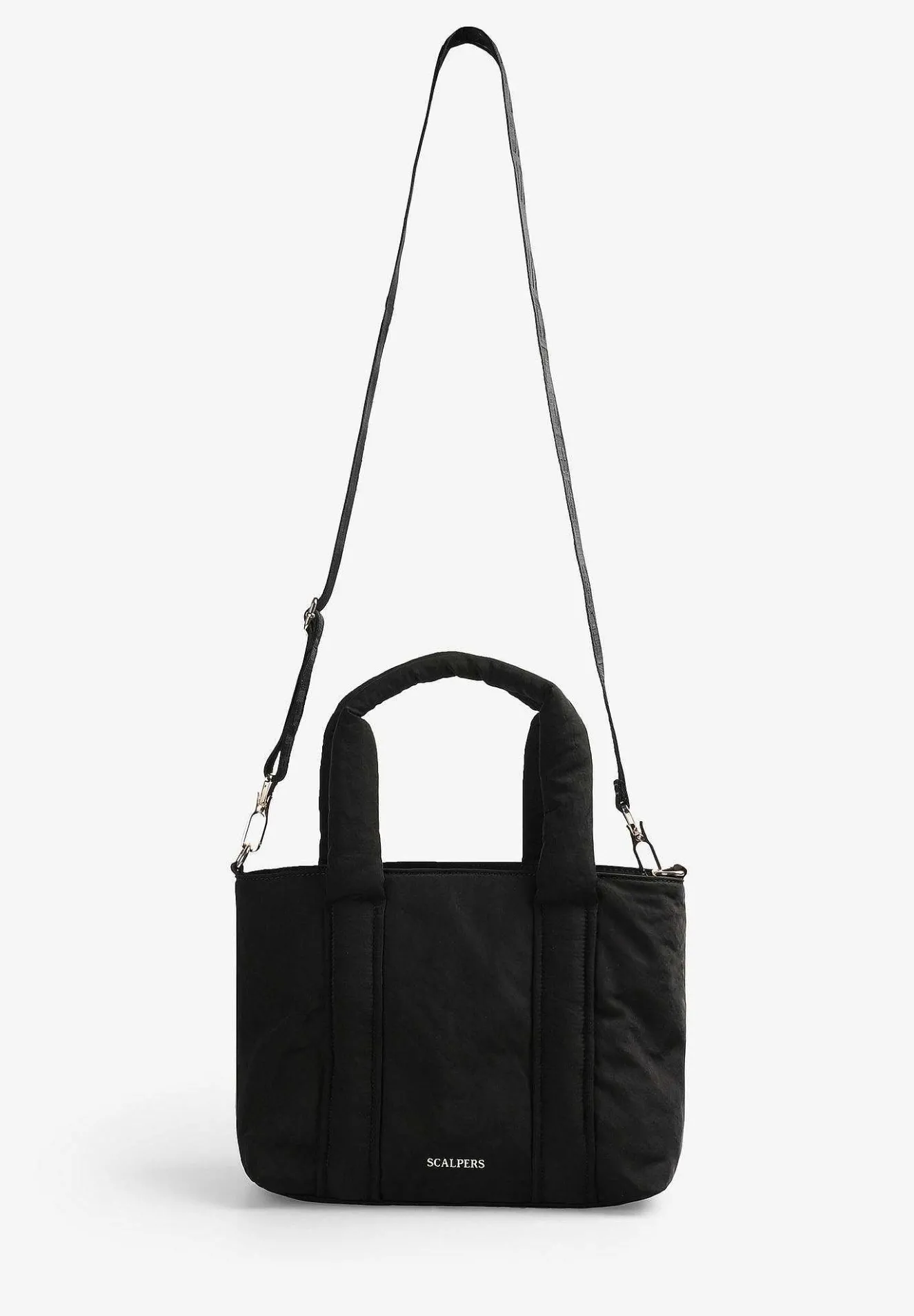 Scalpers Nylon Bags<Mini Metallic Quilted Bag