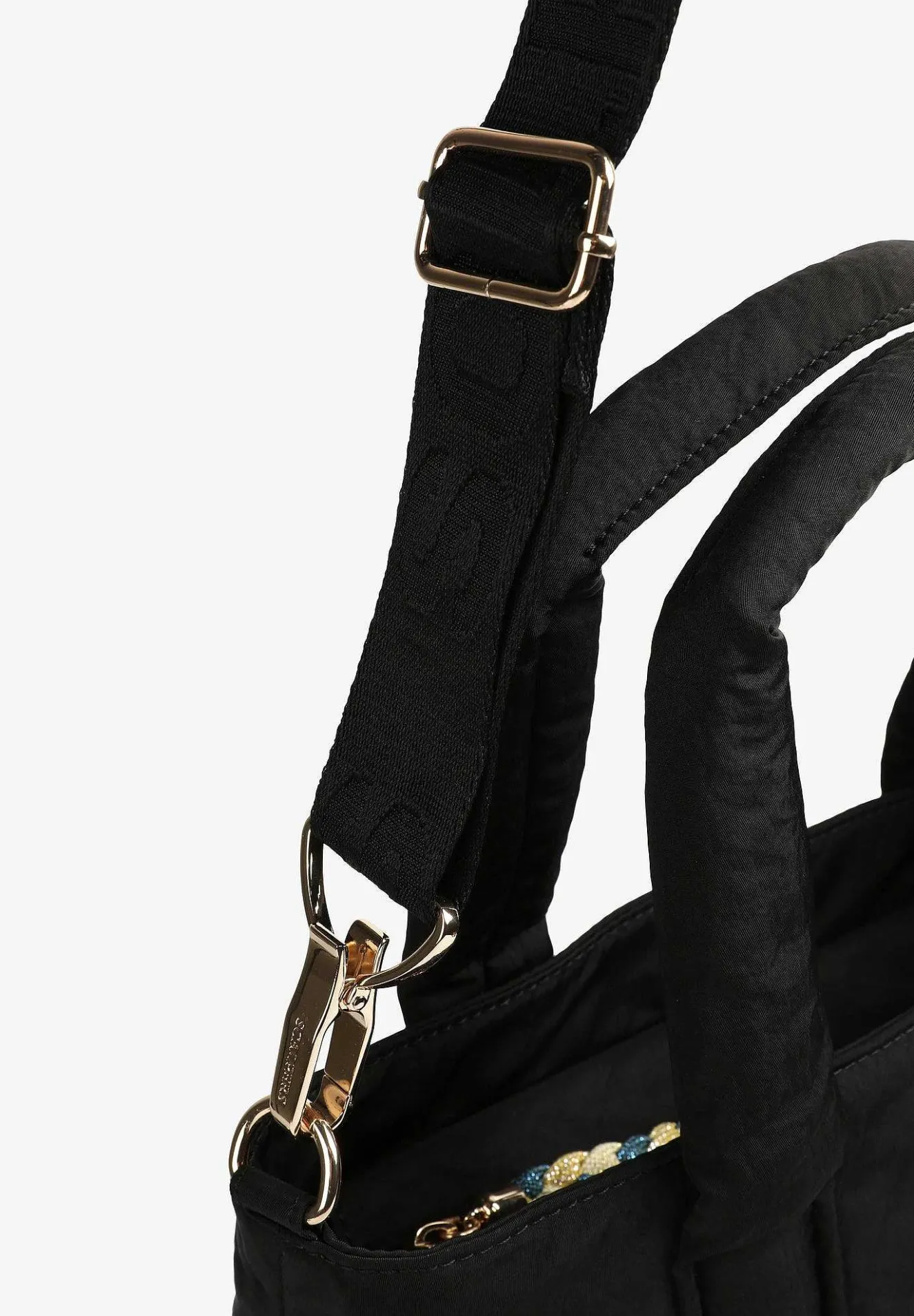 Scalpers Nylon Bags<Mini Metallic Quilted Bag