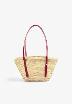 Scalpers Fur<Mini Raffia Carrycot Bag