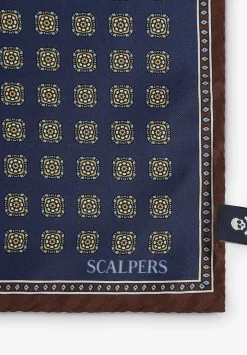 Scalpers Handkerchiefs<Motifs Silk Scarf