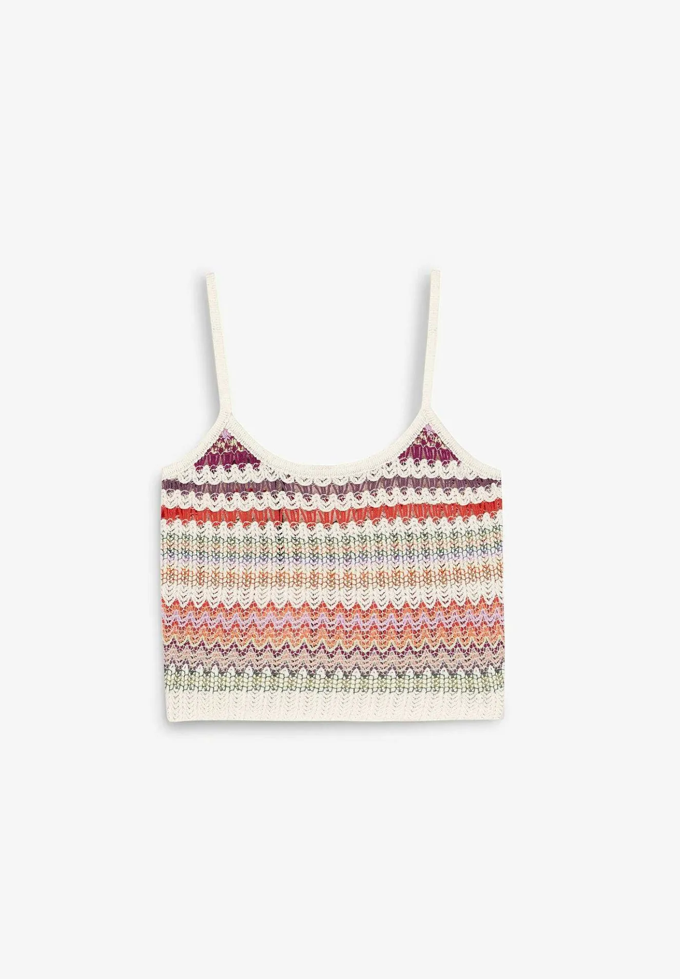Scalpers T-Shirts And Tops<Multicolor Crochet Top
