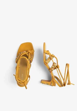 Scalpers Sandals<Multicolor Leather Sandals With Studded Detail