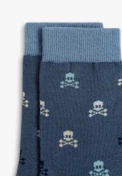 Scalpers Socks<Multicolor Skull Socks All Over