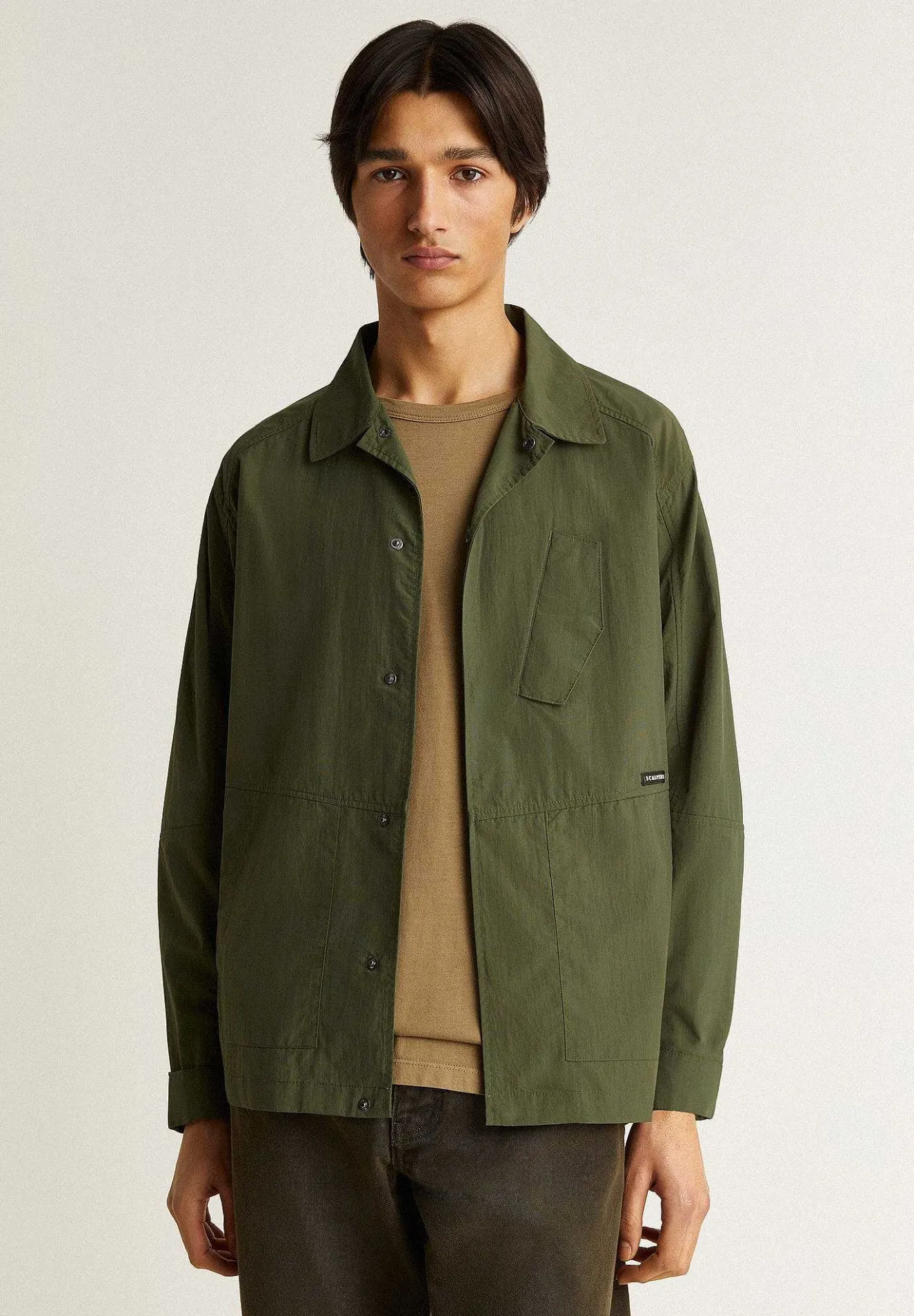 Scalpers Jackets And Jackets<Multi-Pocket Technical Overshirt
