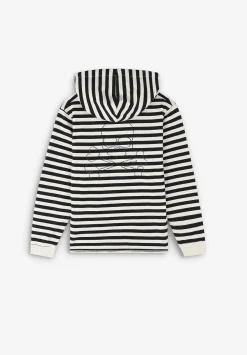 Scalpers Sweatshirts<Multi-Striped Hooded Sweatshirt