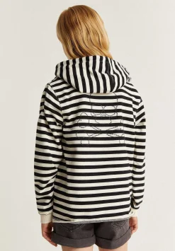 Scalpers Sweatshirts<Multi-Striped Hooded Sweatshirt