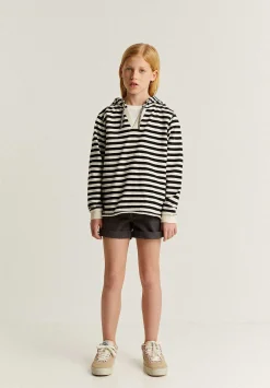 Scalpers Sweatshirts<Multi-Striped Hooded Sweatshirt