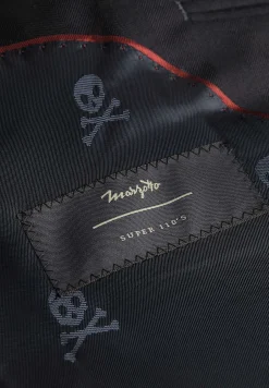 Scalpers Suits<Navy Blue Herringbone Suit
