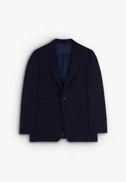 Scalpers Suits<Navy Blue Striped Wool Suit