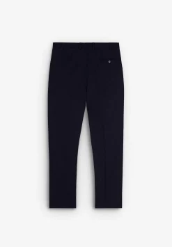 Scalpers Suits<Navy Blue Striped Wool Suit