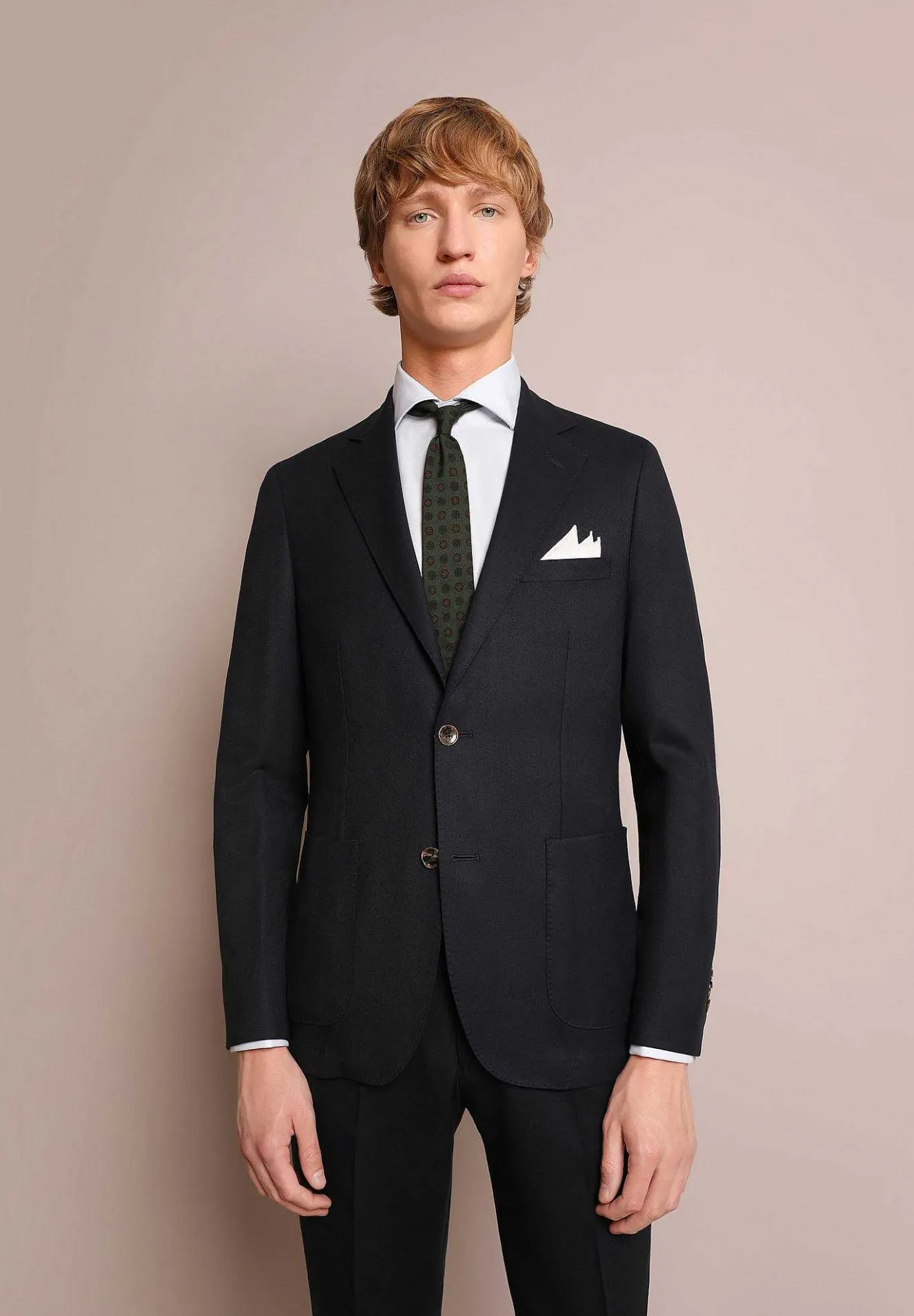 Scalpers Suits<Navy Blue Suit Patch Pockets
