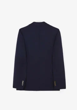 Scalpers Suits<Navy Blue Suit Patch Pockets