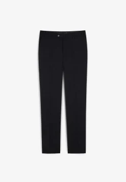 Scalpers Suits<Navy Blue Wool Structured Suit