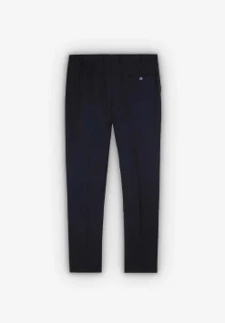Scalpers Suits<Navy Blue Wool Structured Suit