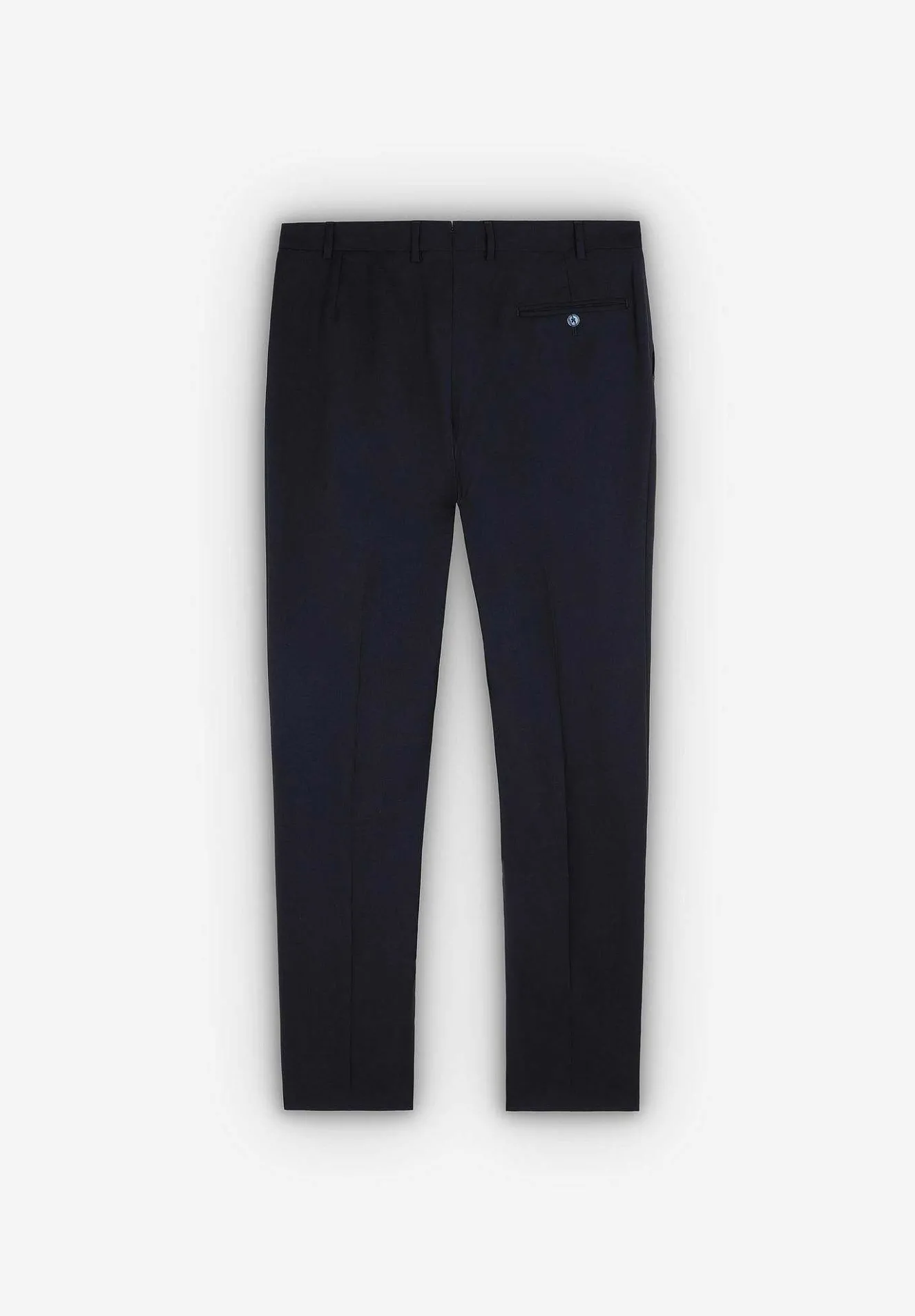 Scalpers Suits<Navy Blue Wool Structured Suit