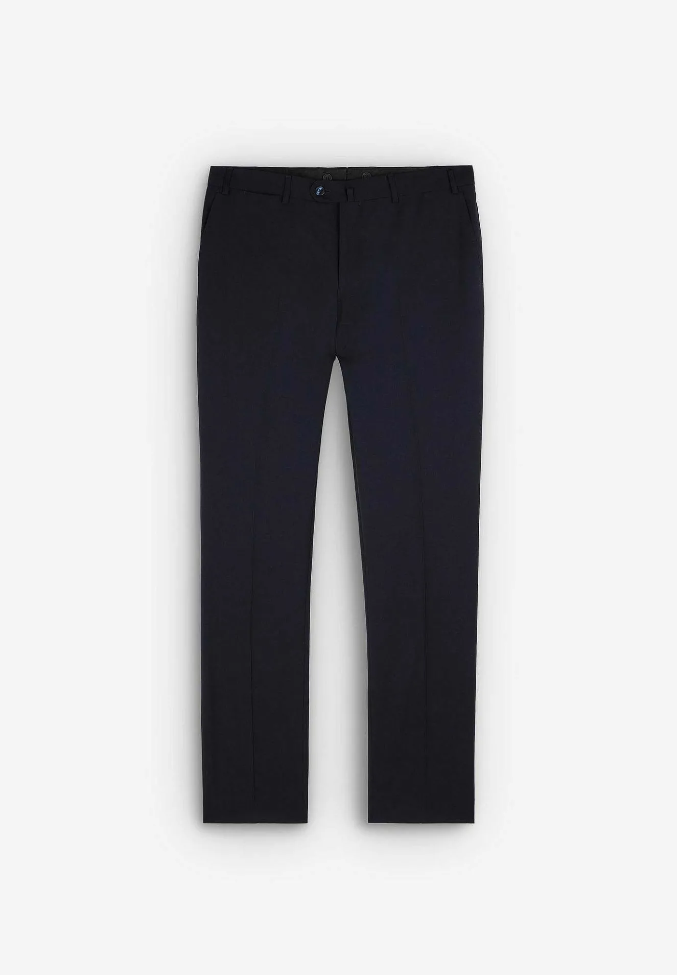 Scalpers Suits<Navy Blue Wool Structured Suit