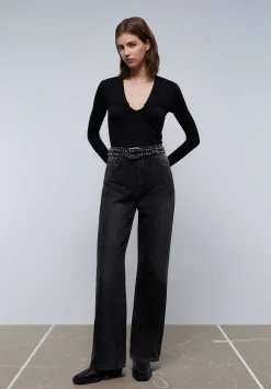 Scalpers T-Shirts And Tops<Neckline Detail T-Shirt