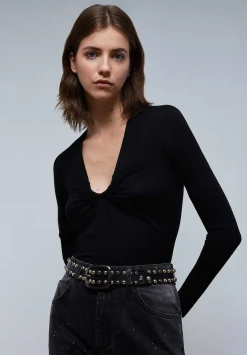 Scalpers T-Shirts And Tops<Neckline Detail T-Shirt