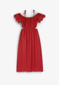 Scalpers Dresses<Off Shoulder Embroidered Dress