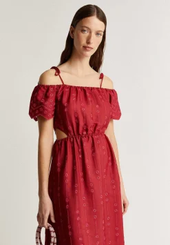 Scalpers Dresses<Off Shoulder Embroidered Dress