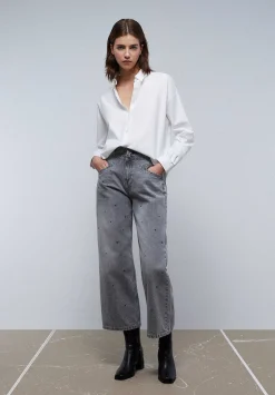 Scalpers Shirts<Oxford Shirt With Button Collar
