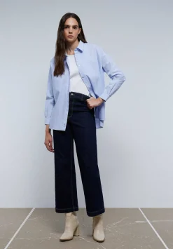 Scalpers Shirts<Oxford Shirt With Button Collar