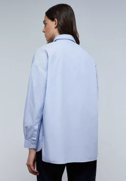 Scalpers Shirts<Oxford Shirt With Button Collar