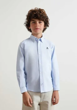 Scalpers Shirts<Oxford Shirt With Button Collar