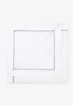 Scalpers Table Linen<Pack Of Contrast Stitched Linen Napkins