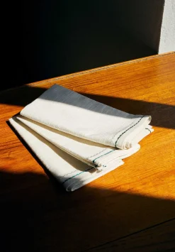 Scalpers Table Linen<Pack Of Embroidered Cotton Napkins