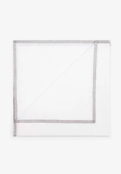 Scalpers Table Linen<Pack Of Linen Napkins With Contrast Edge