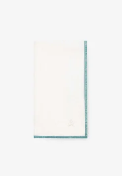Scalpers Table Linen<Pack Of Linen Napkins With Contrast Edge