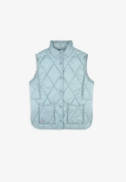 Scalpers Jackets And Vests<Padded Vest With Metallic Pockets