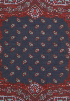 Scalpers Handkerchiefs<Paisley Printed Cotton Scarf