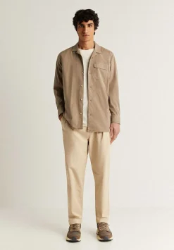 Scalpers Casual<Pajama Collar Shirt