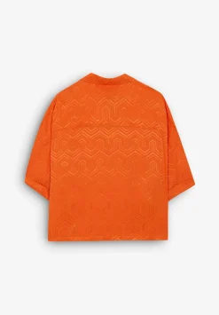 Scalpers Shirts<Pajama Shirt Geometric Details
