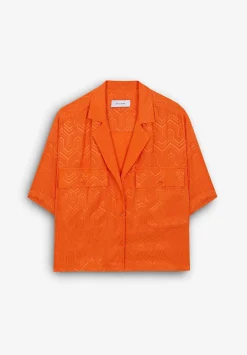 Scalpers Shirts<Pajama Shirt Geometric Details