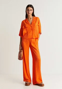 Scalpers Shirts<Pajama Shirt Geometric Details