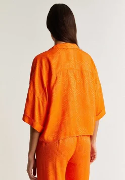 Scalpers Shirts<Pajama Shirt Geometric Details