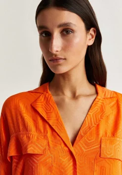 Scalpers Shirts<Pajama Shirt Geometric Details