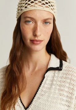 Scalpers Dresses<Polo Neck Crochet Dress