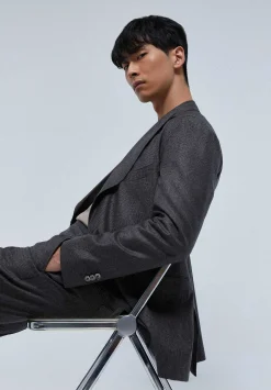 Scalpers Suits<Premium Gray Spearhead Checked Suit