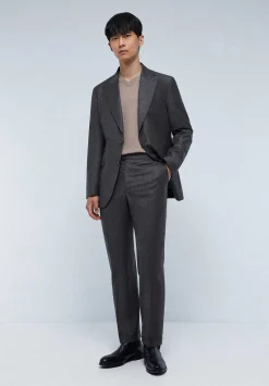Scalpers Suits<Premium Gray Spearhead Checked Suit