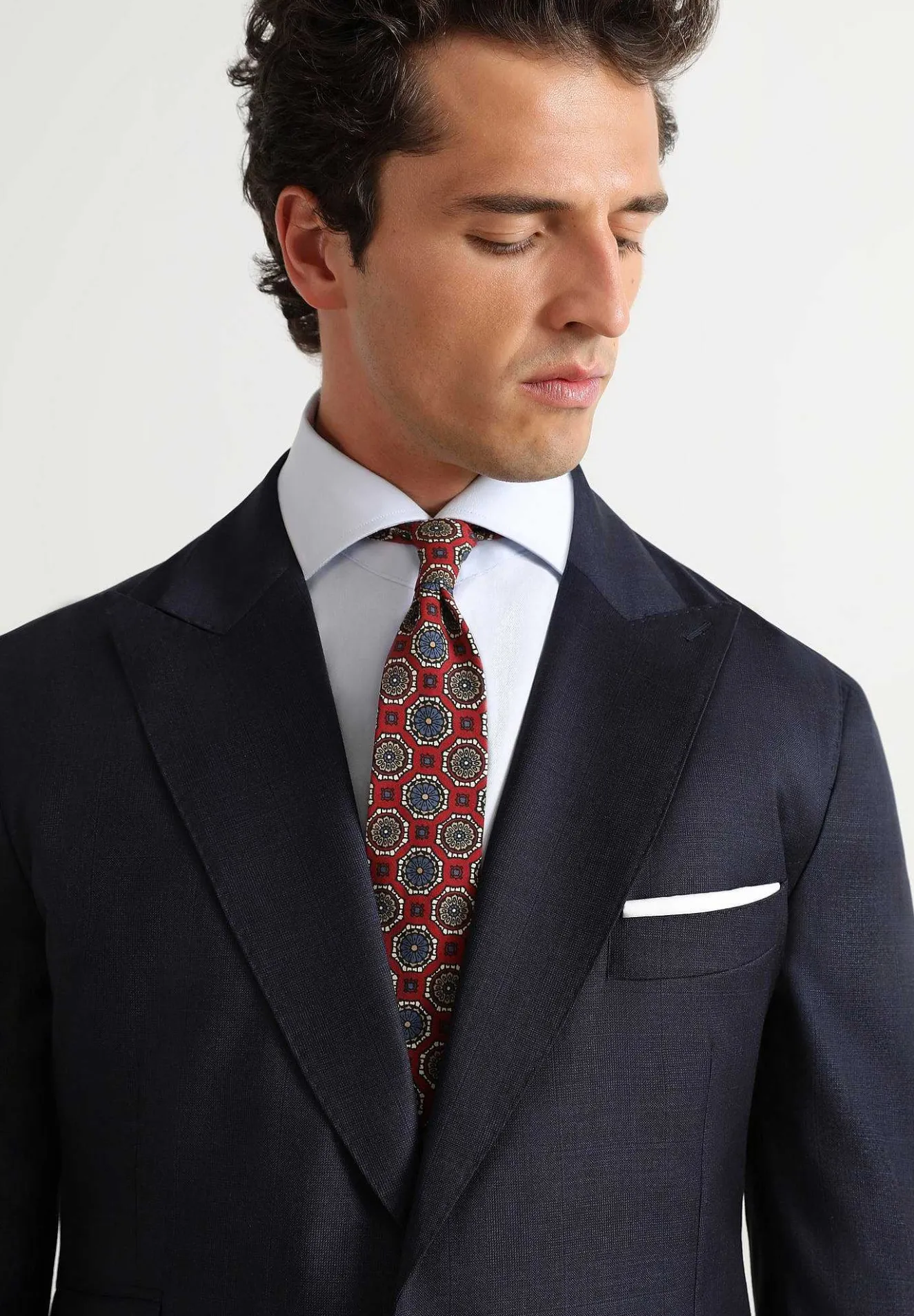 Scalpers Suits<Premium Navy Blue Spearhead Suit