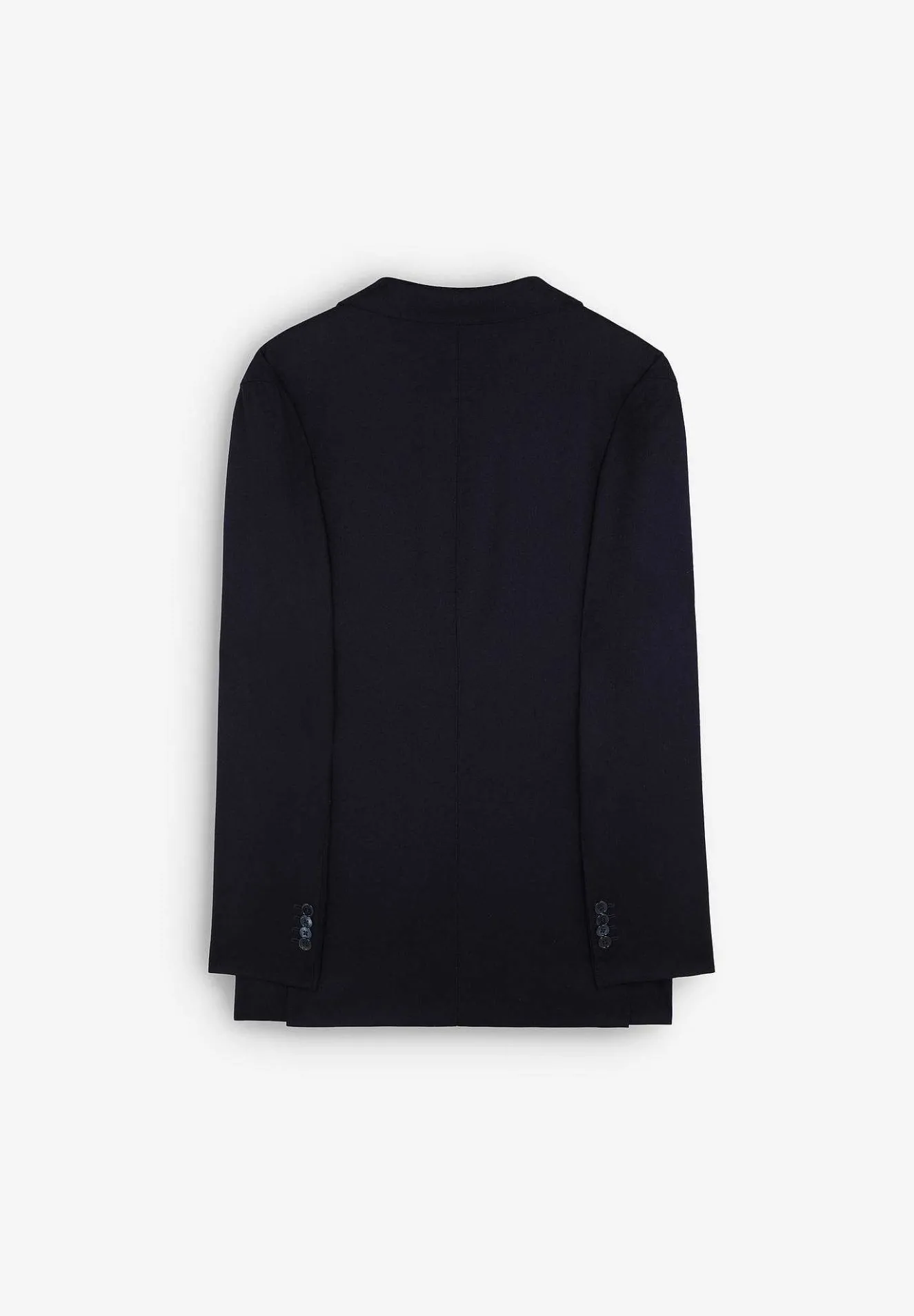 Scalpers Suits<Premium Navy Blue Wool Suit